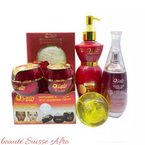 Gamme Produit de beauté Qcarly 4 produits 