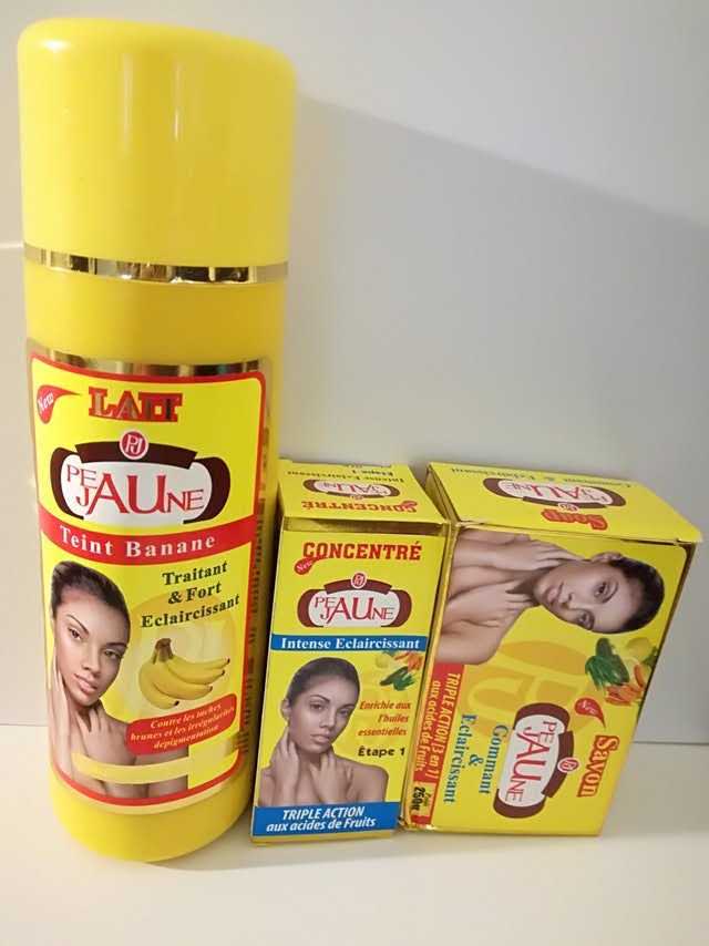 Gamme Peau Jaune