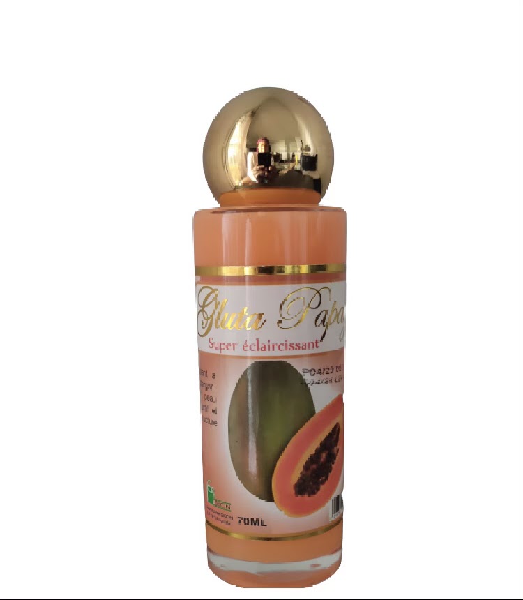 Lotion éclaircissante à la papaye