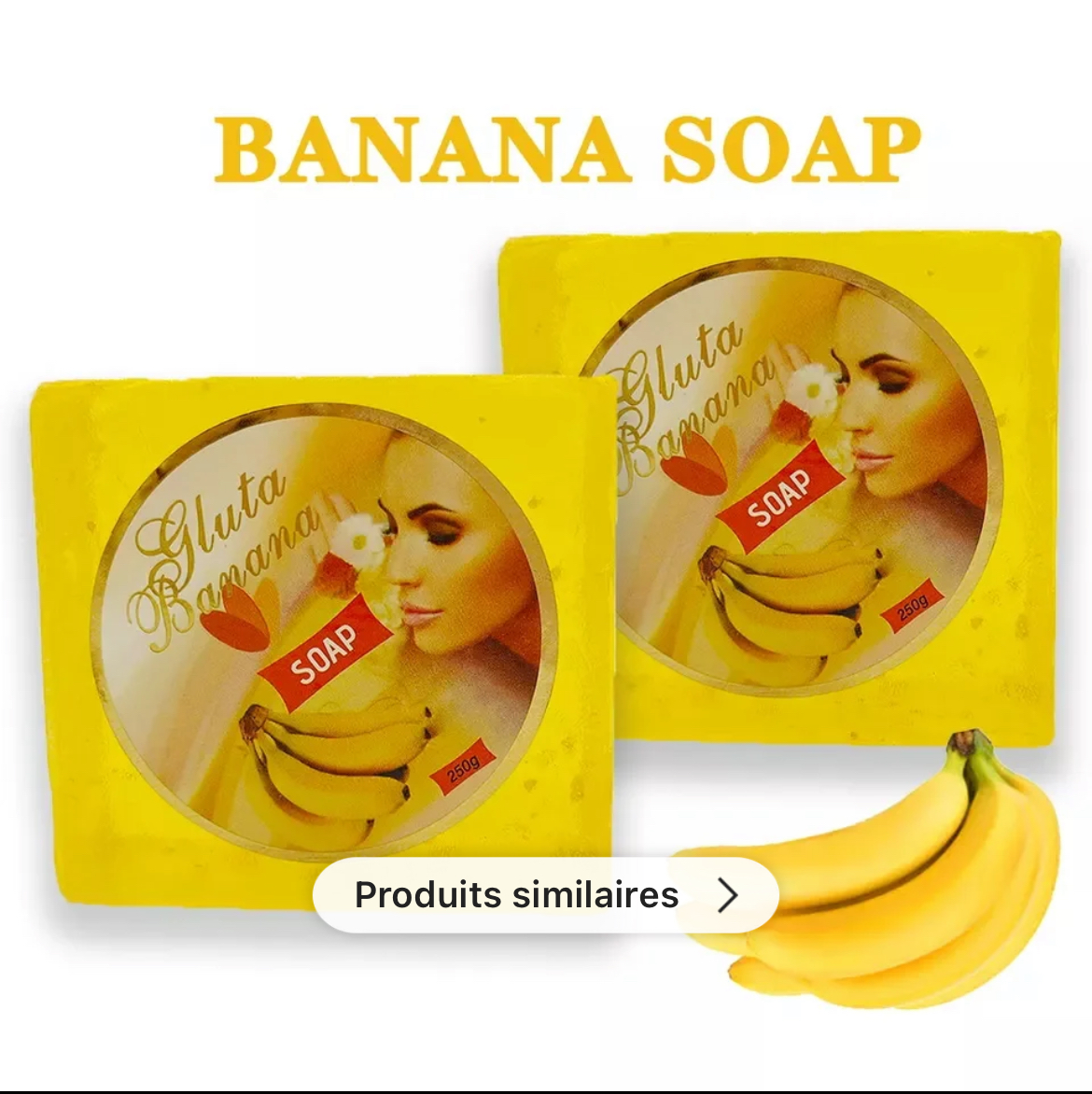 Savon à la banane