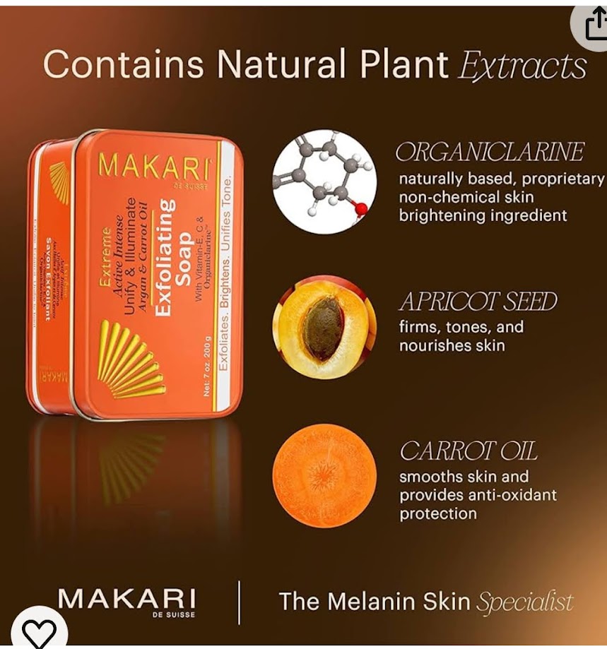 Savon exfoliant