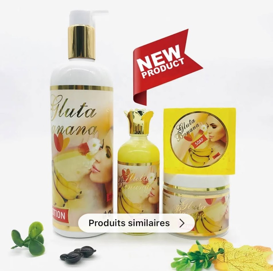 Gamme Gluta Teint banane