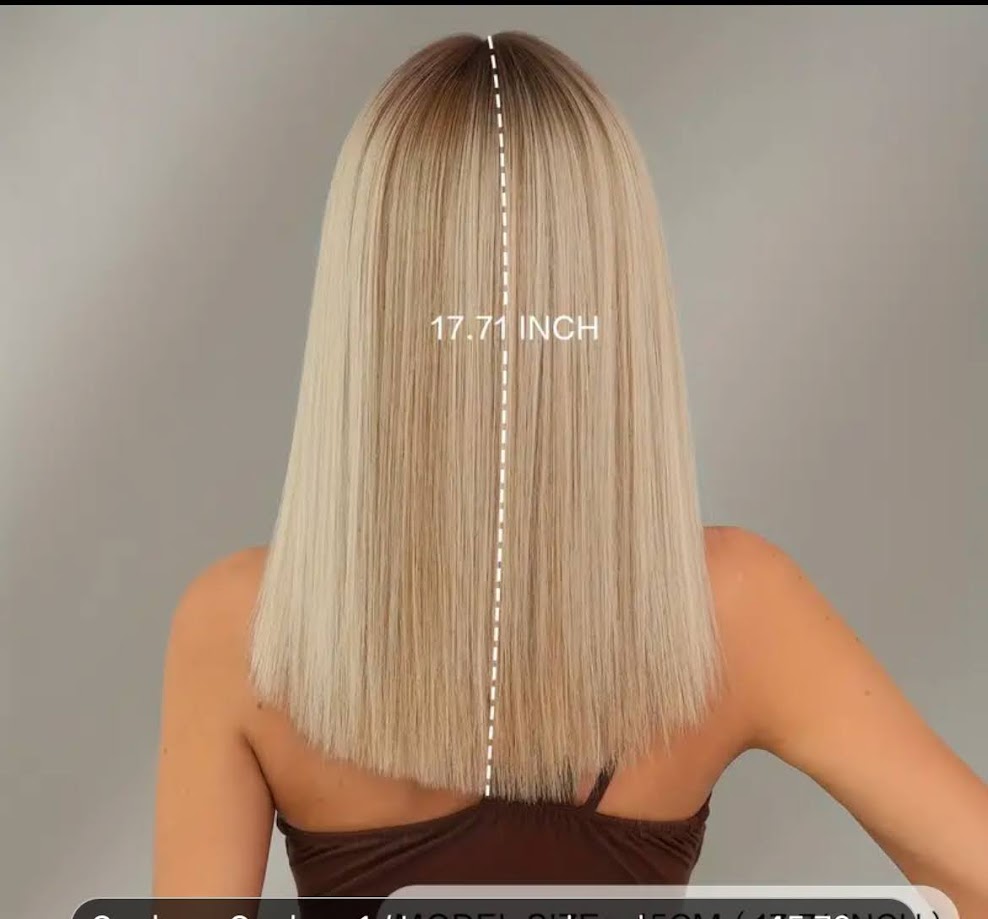 Perruque blonde