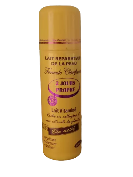 Gamme 2 Jours propres Crème Vitaminée Lait Réparateur de la Peau