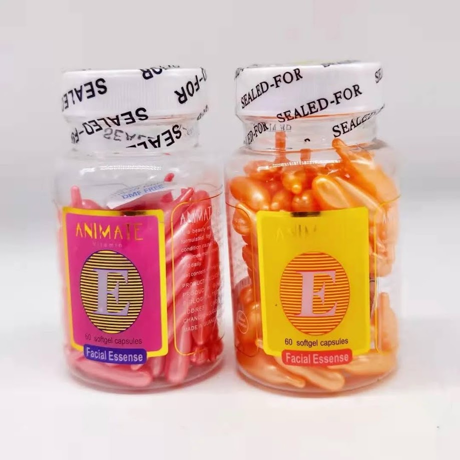 Animate Vitamin E Flacons de capsules 