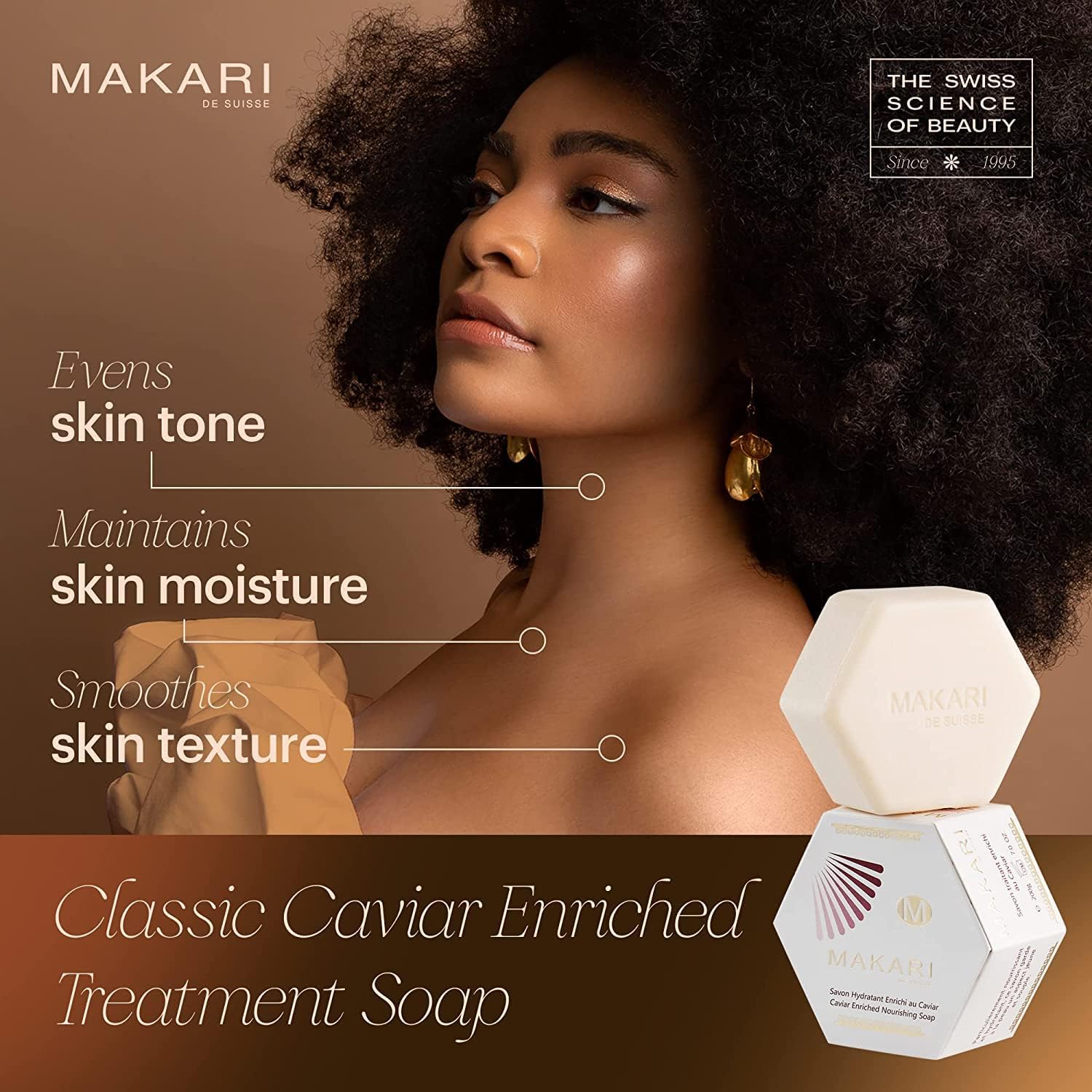 2 x Savon Makari Éclaircissant Régénérant