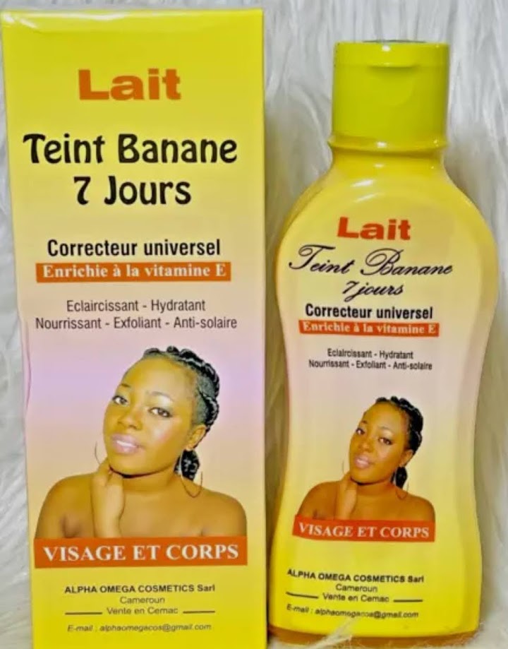 Lait Teint Banane 7 Jours