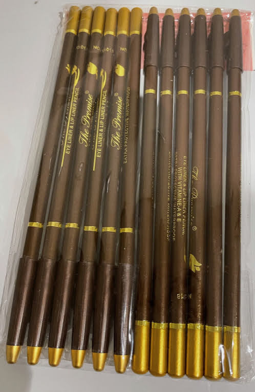 6 x brauner Bleistifte 
