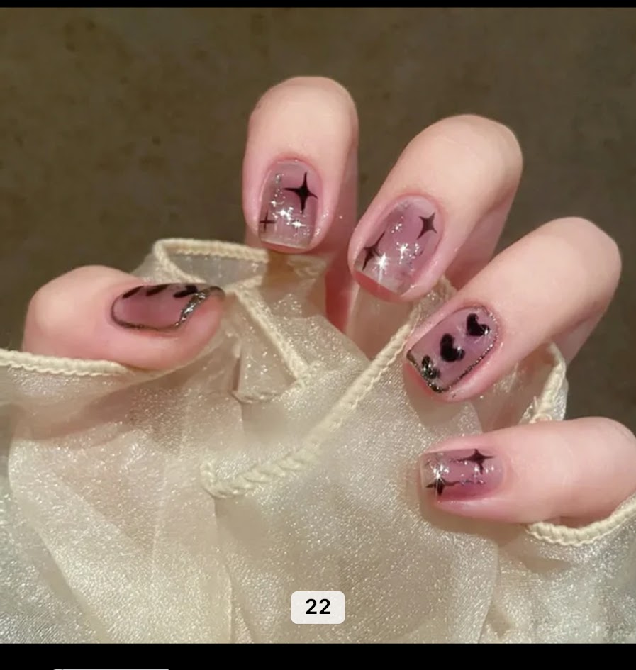 Faux ongles glamour