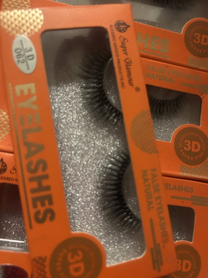 1 x 3D Natürlich Wimpern