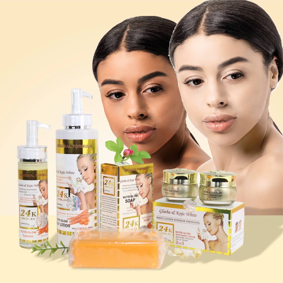 Gluta & Kojic White Hautpflegeset