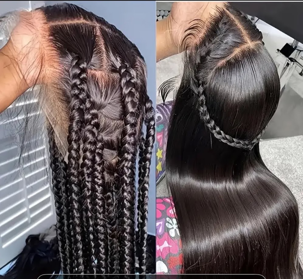 Natürliches menschliches Haar Hochwertige Perücken und Glattstil