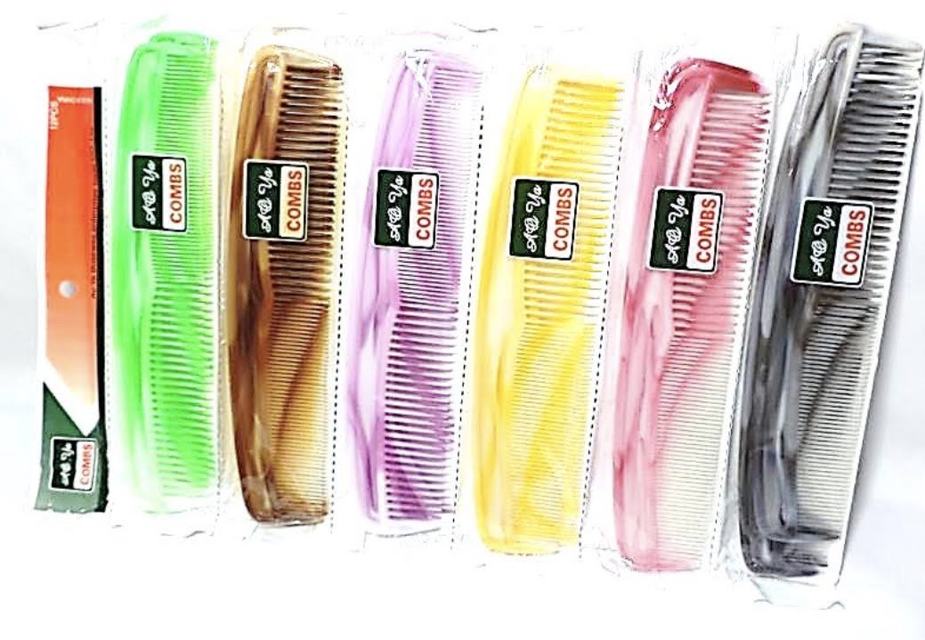 2 x Farbiges Kamm-Set