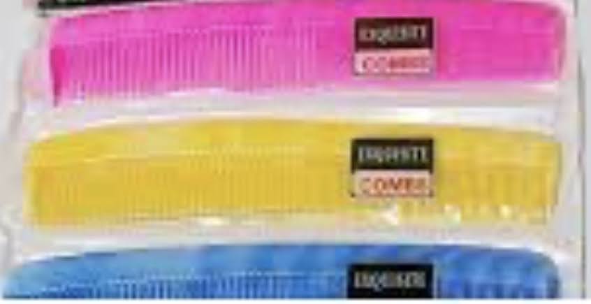 2 x Farbiges Kamm-Set