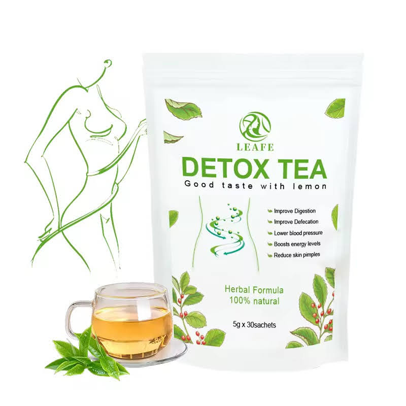 2 x 100% Herbal Detox Tee mit Zitrone