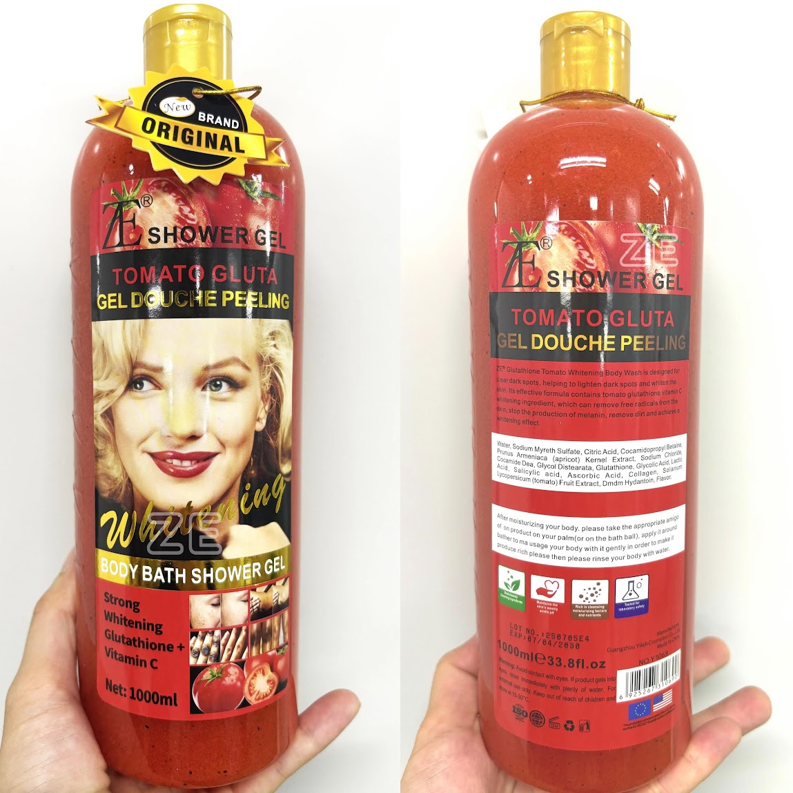 Tomaten Gluta Duschgel