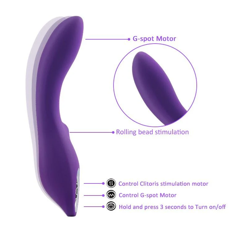 BOB - Awesome Vibrator with "rolling bead" G-Spot Stimulation