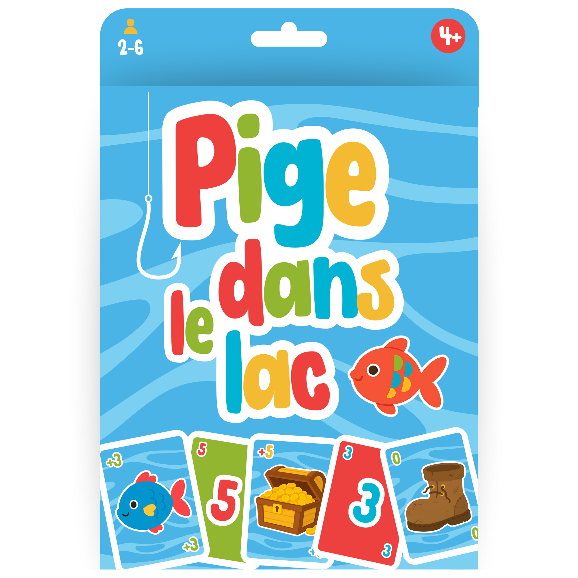 Pige dans le lac – Jeu de cartes pour enfants