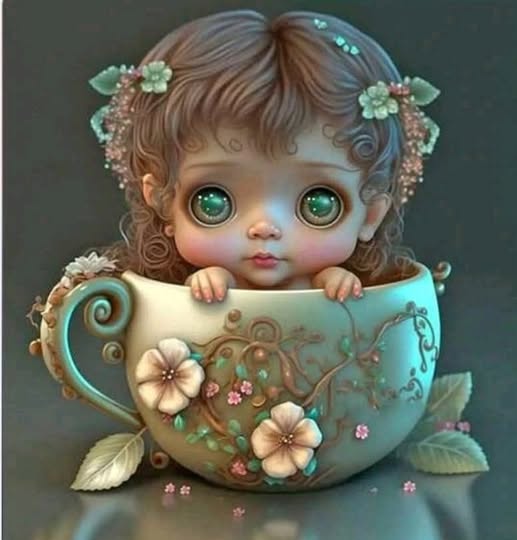  ,,Момиче в чаша,,код:8110