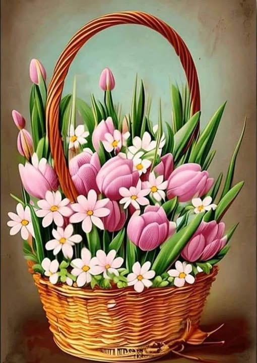  ,,Кошница с цветя,,код:8921