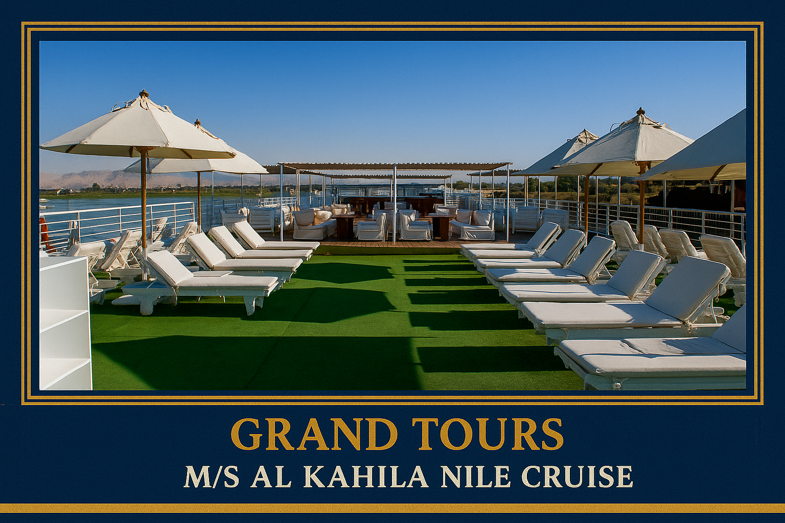 M/S Al Kahila Nile Cruise Package | Grand Tours Egypt