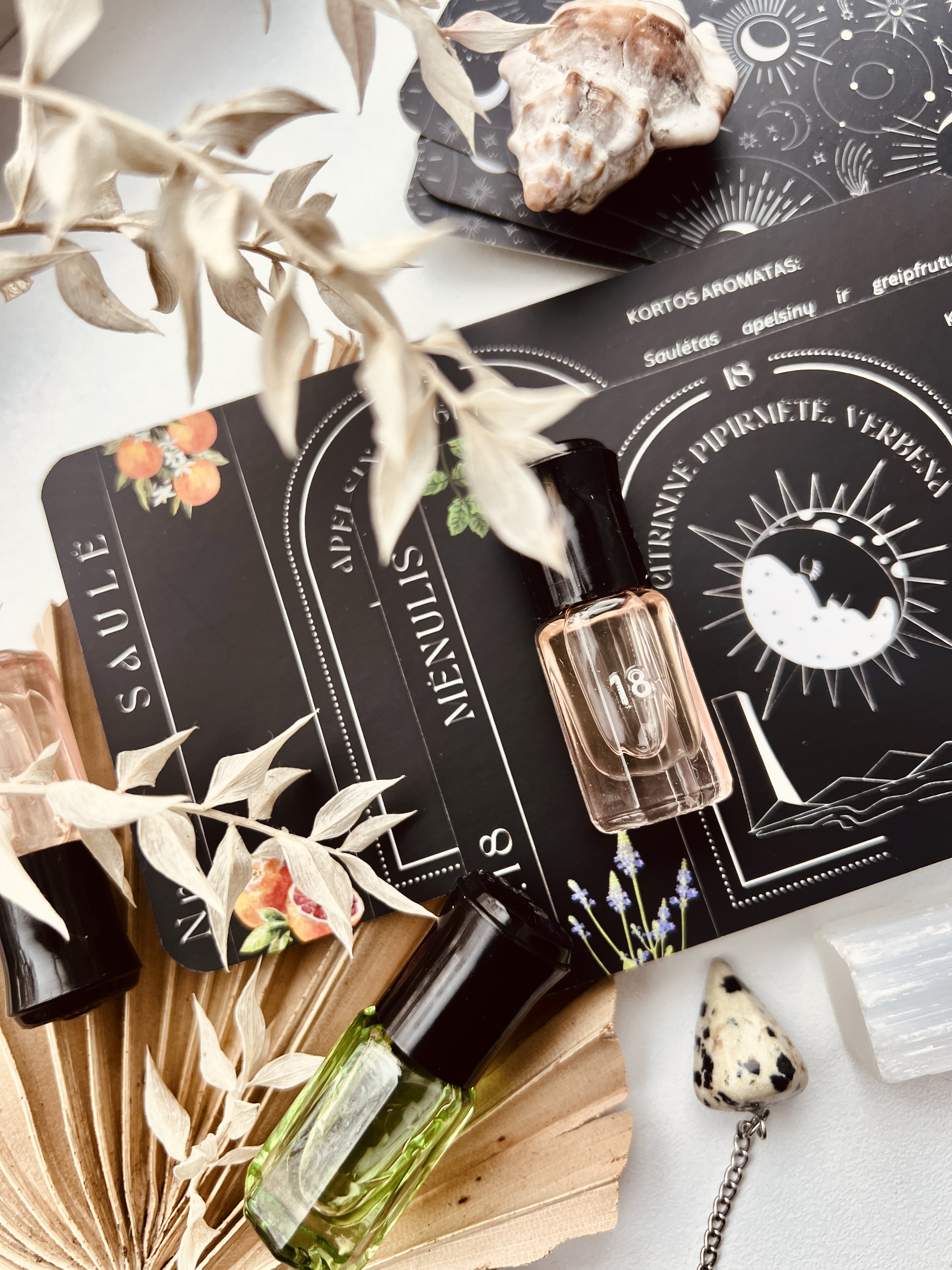 ŠIRDIES ALCHEMIJA kortų aliejiniai aromatai