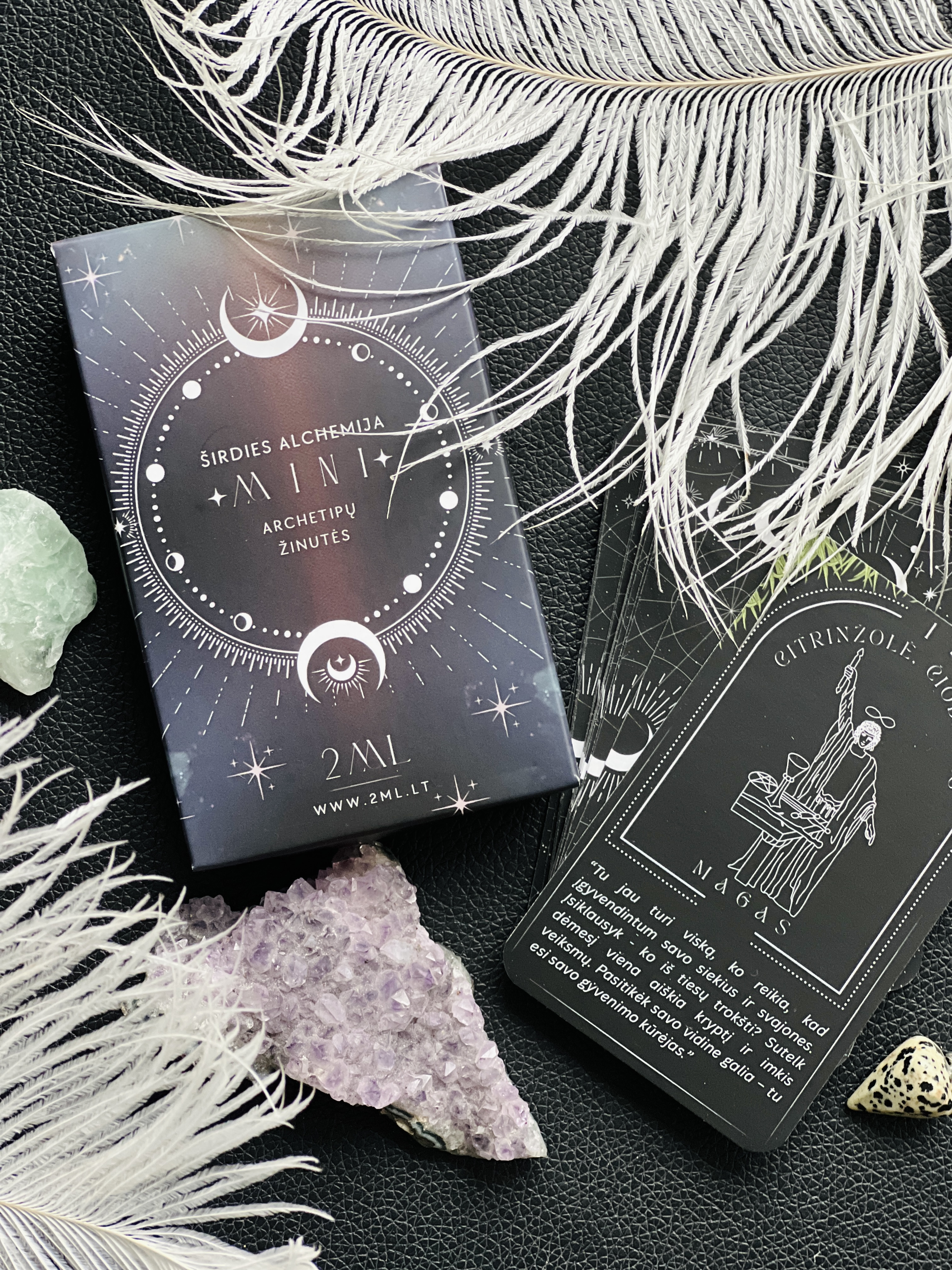 širdies alchemija MINI taro archetipų kortos