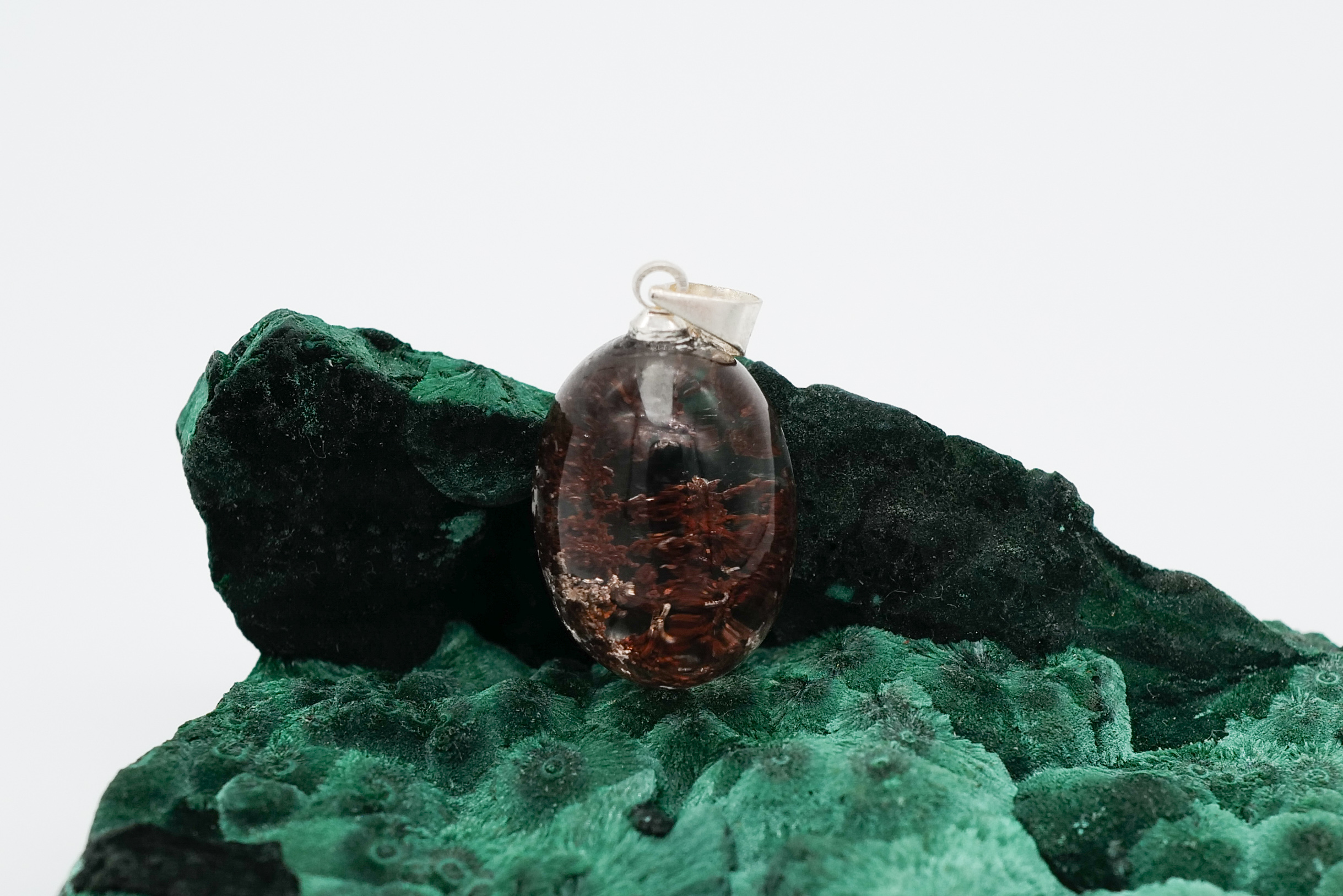 Colgante de cuarzo jardín