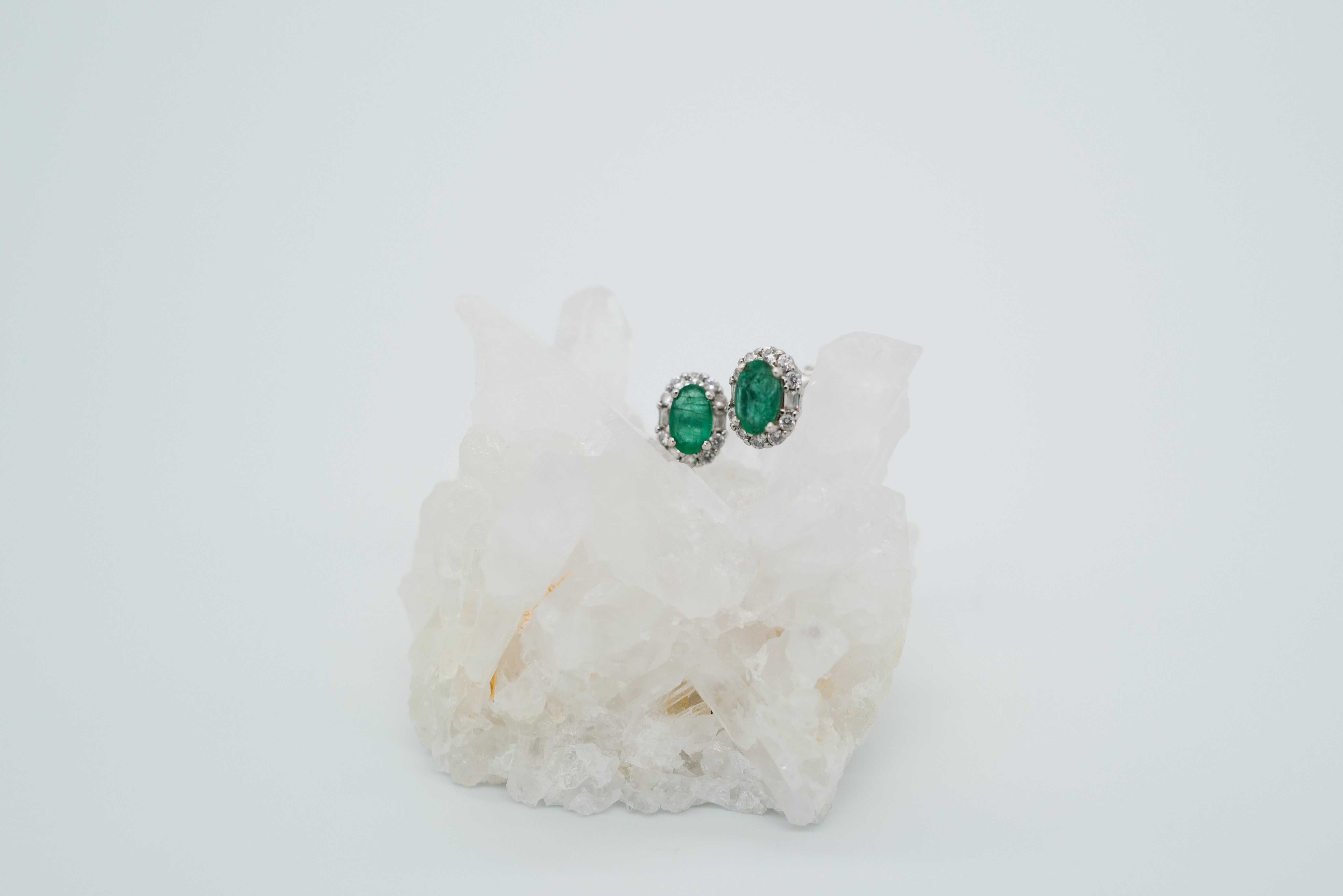 Pendientes de esmeralda 