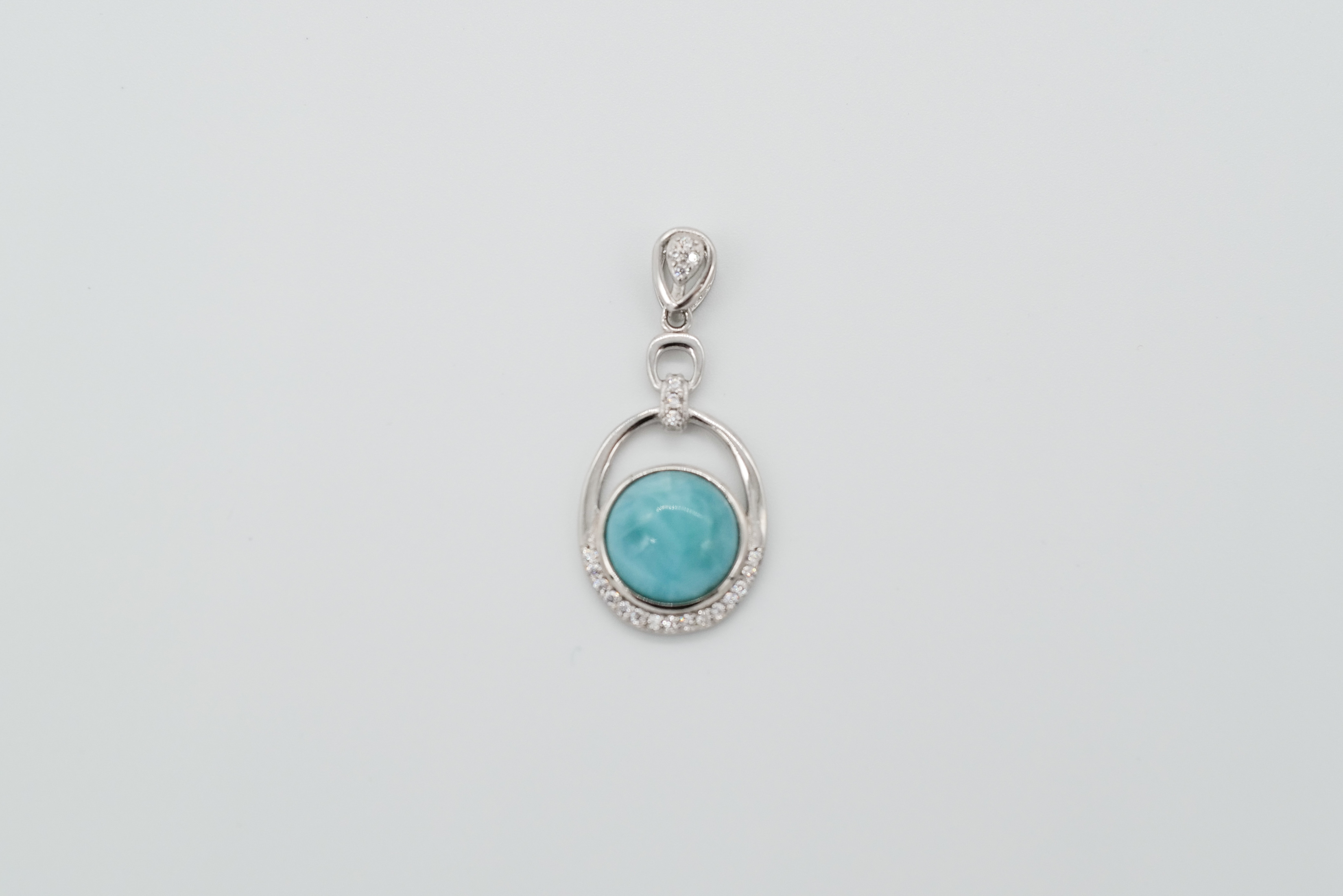 Colgante de larimar
