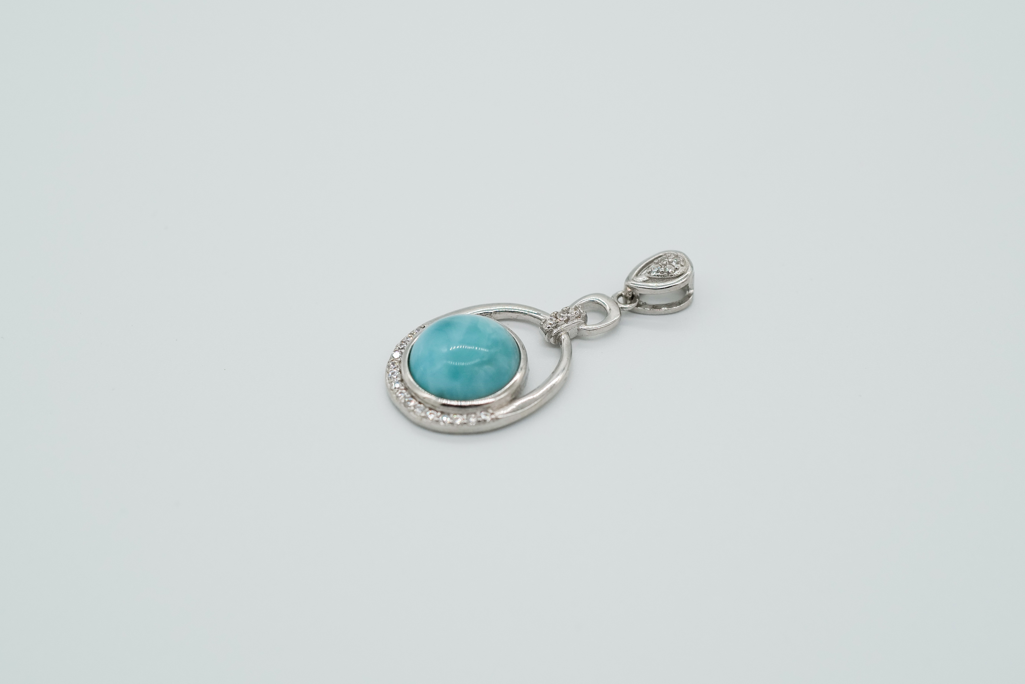 Colgante de larimar