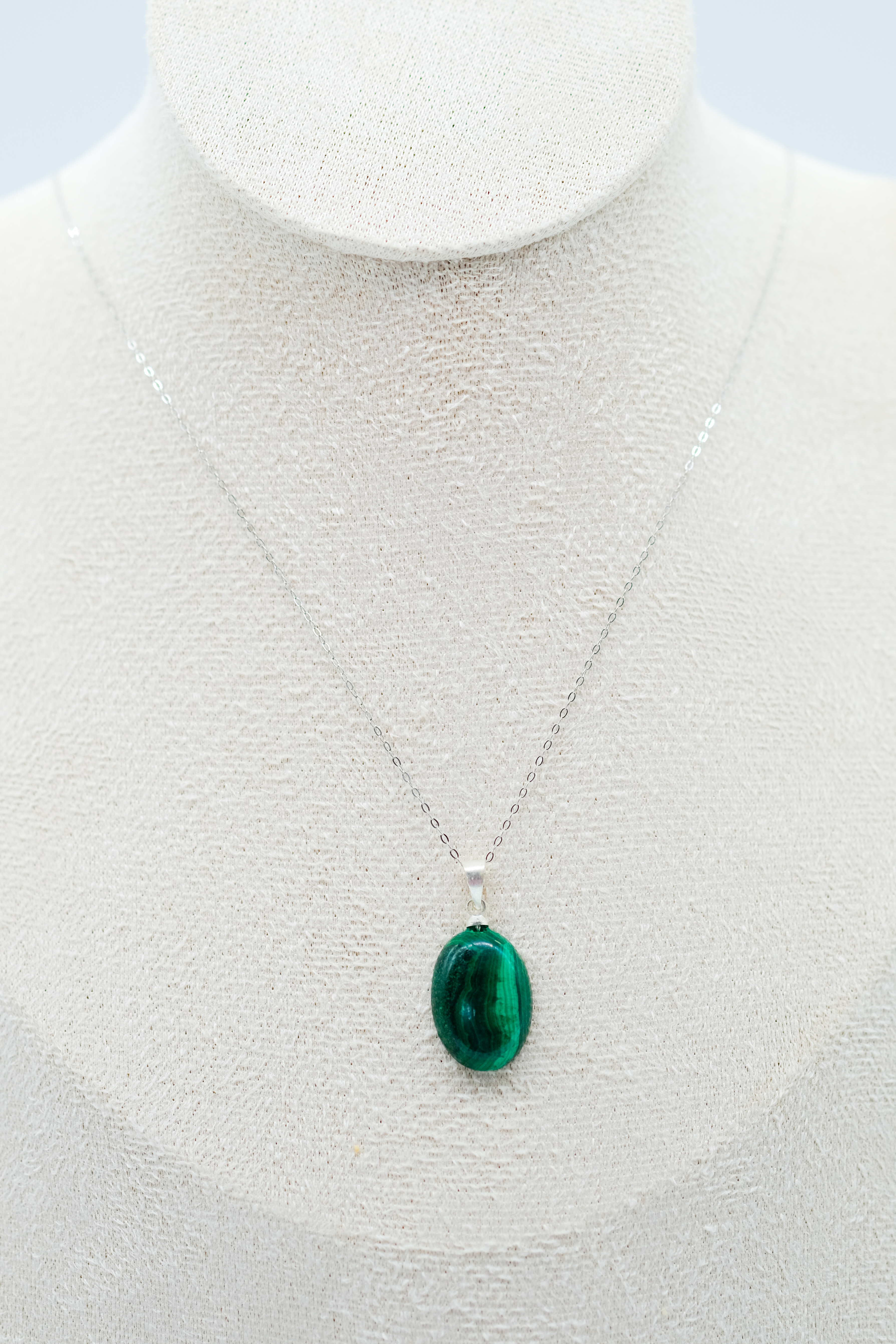 Colgante de malaquita