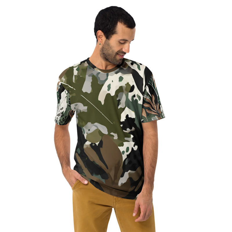 Camouflage Print T-shirt