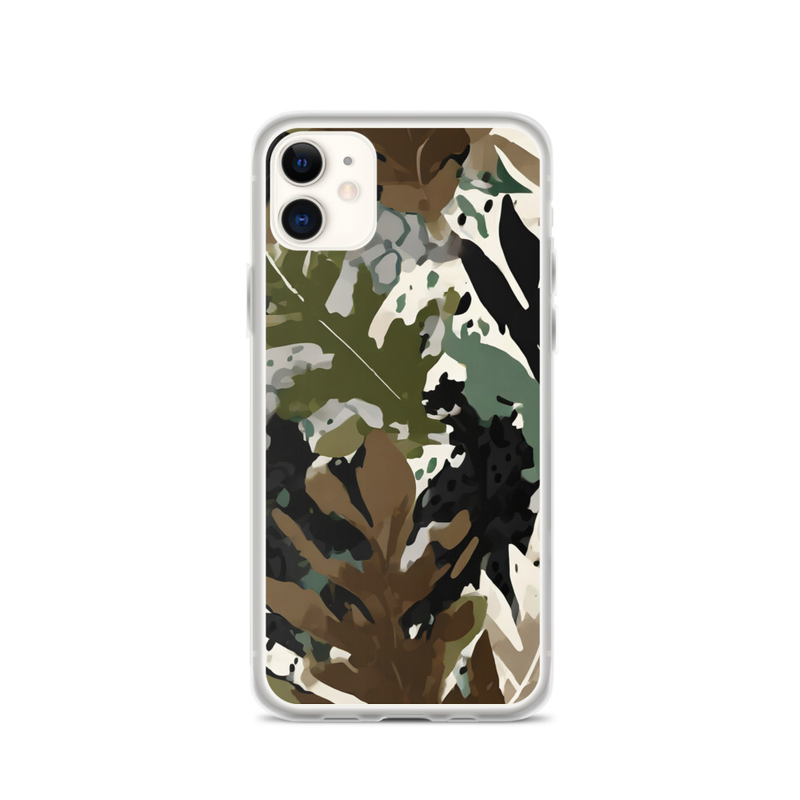 Camo Joes Camouflage Leaf Print Phone Case