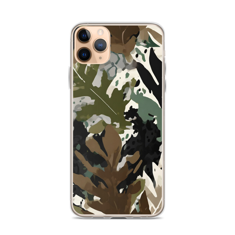 Camo Joes Camouflage Leaf Print Phone Case