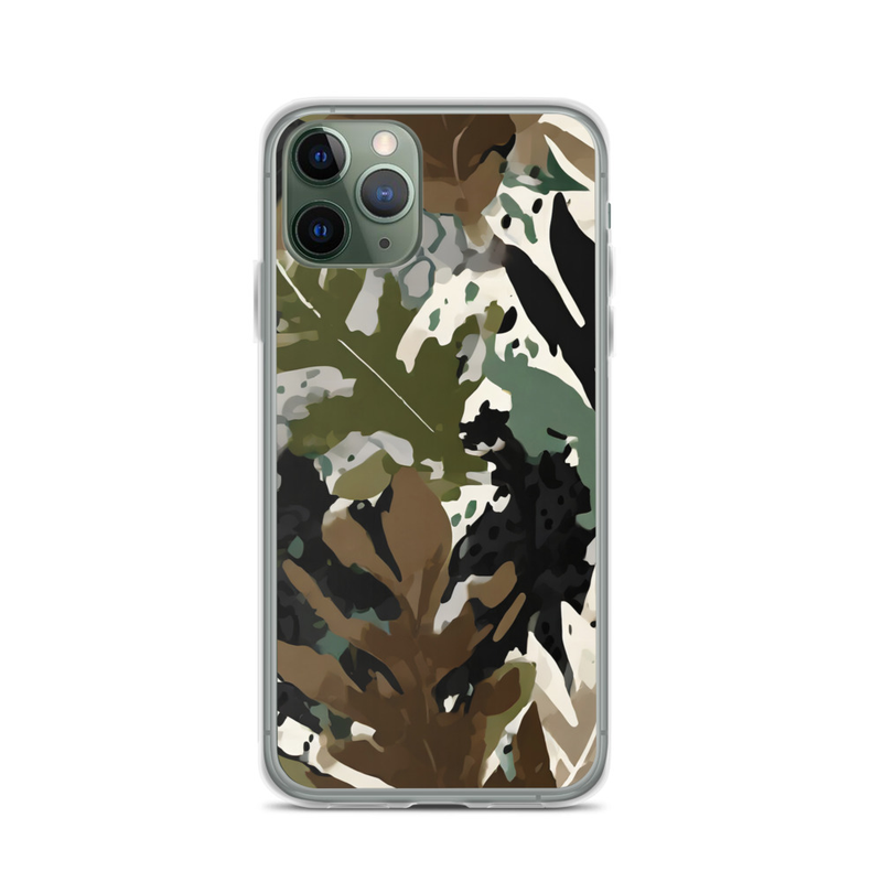 Camo Joes Camouflage Leaf Print Phone Case
