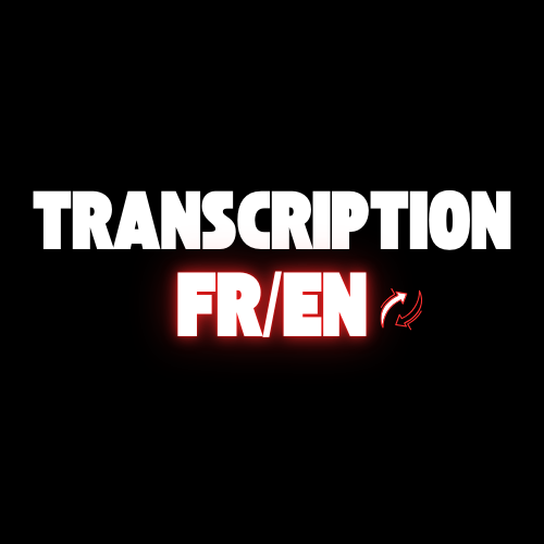 Transcription : Forfait 10 à 60 minutes FR/EN