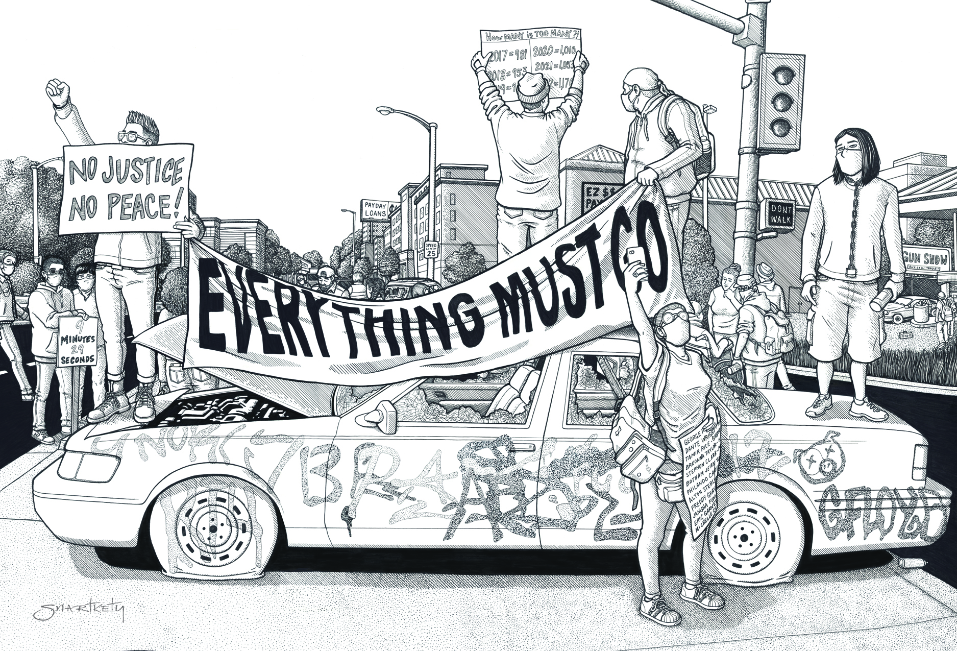 Everything Must Go POSTCARD