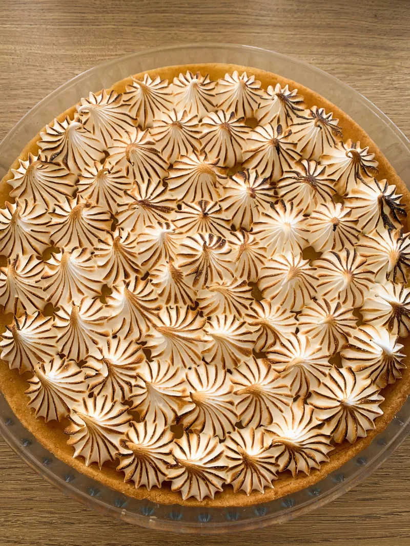 La tarte au citron meringuée