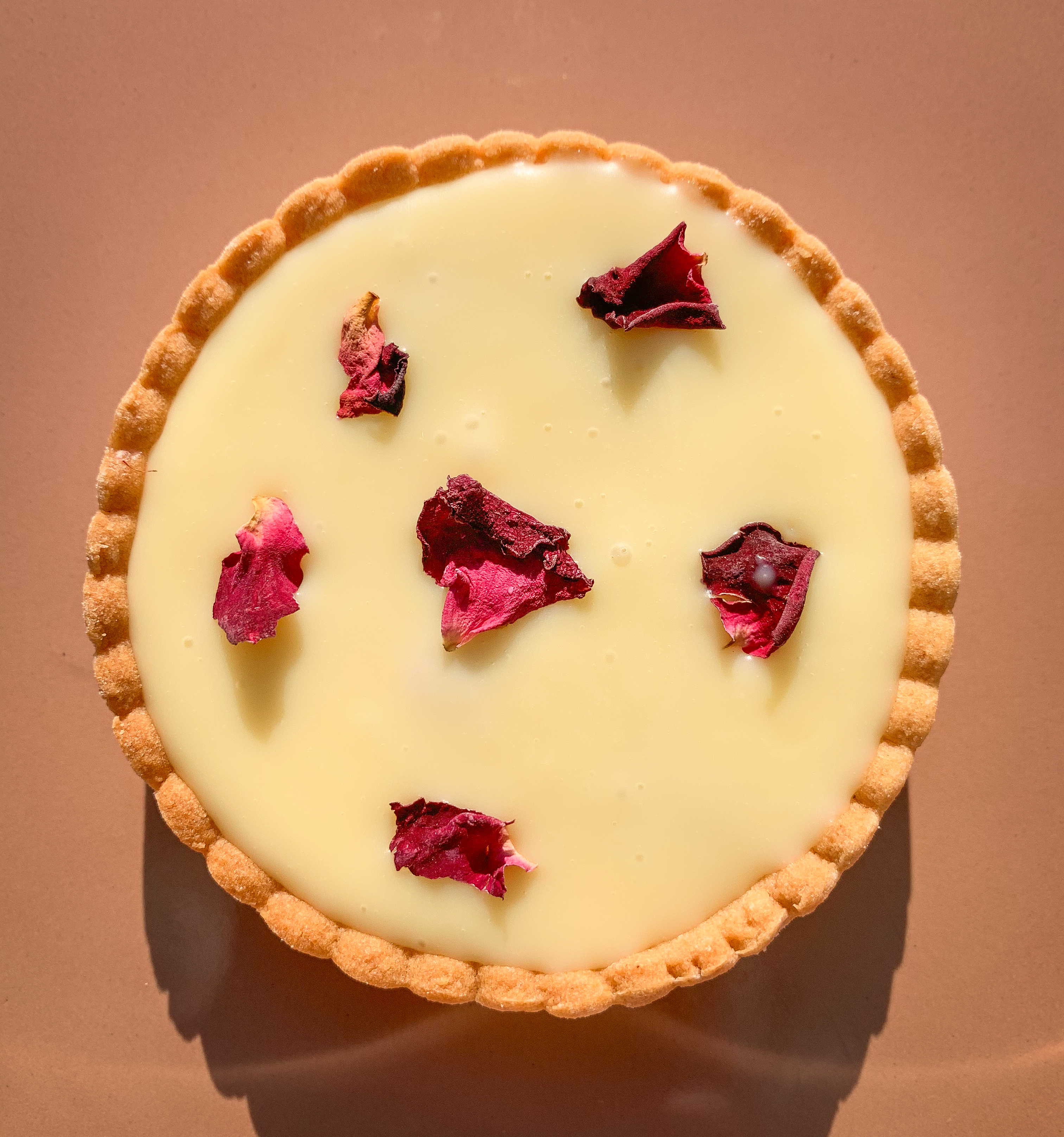 Tartelette rose / framboises