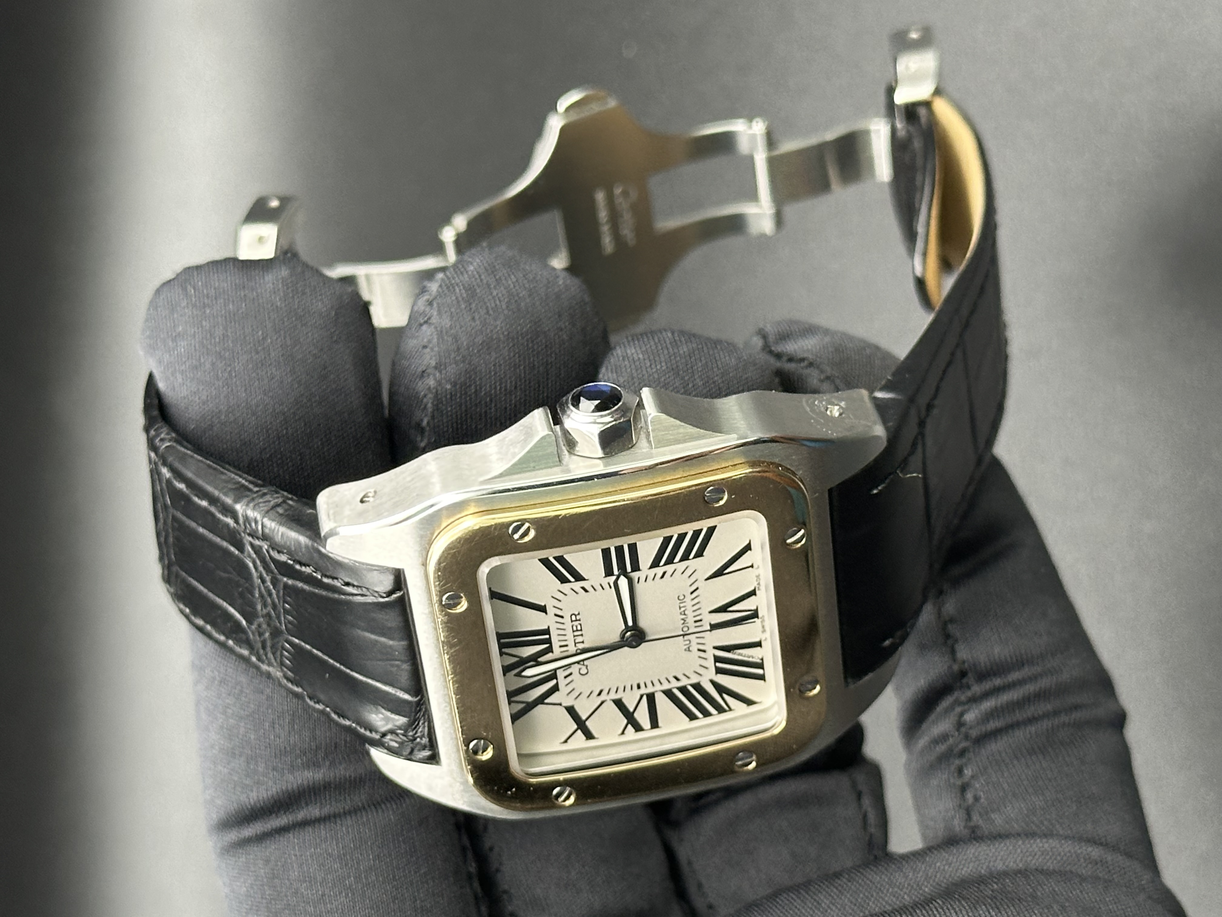 Cartier Santos XL 100 2565 Two Tone