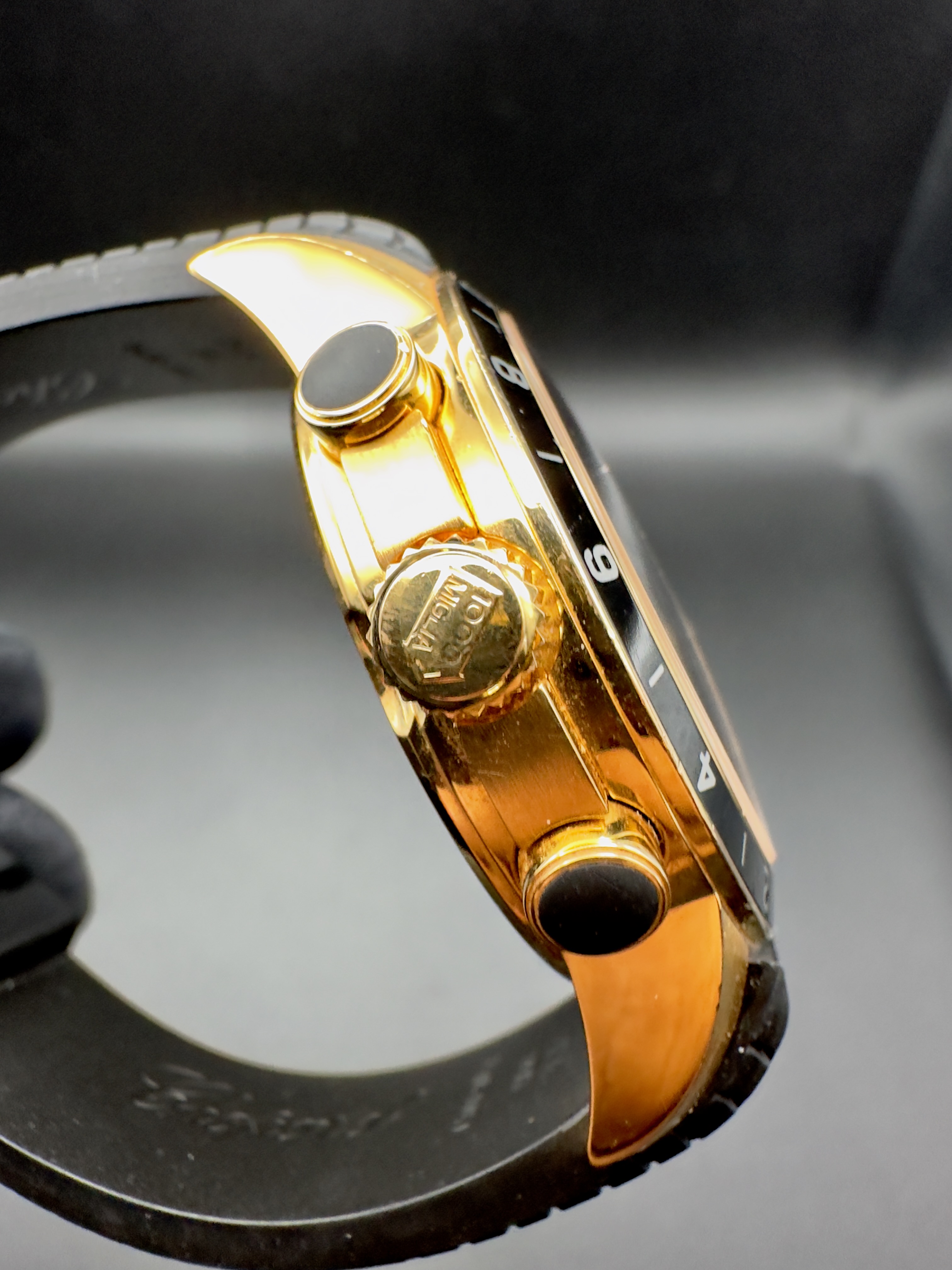 Chopard Mille Miglia 18kt Rose Gold GMT Chronograph 