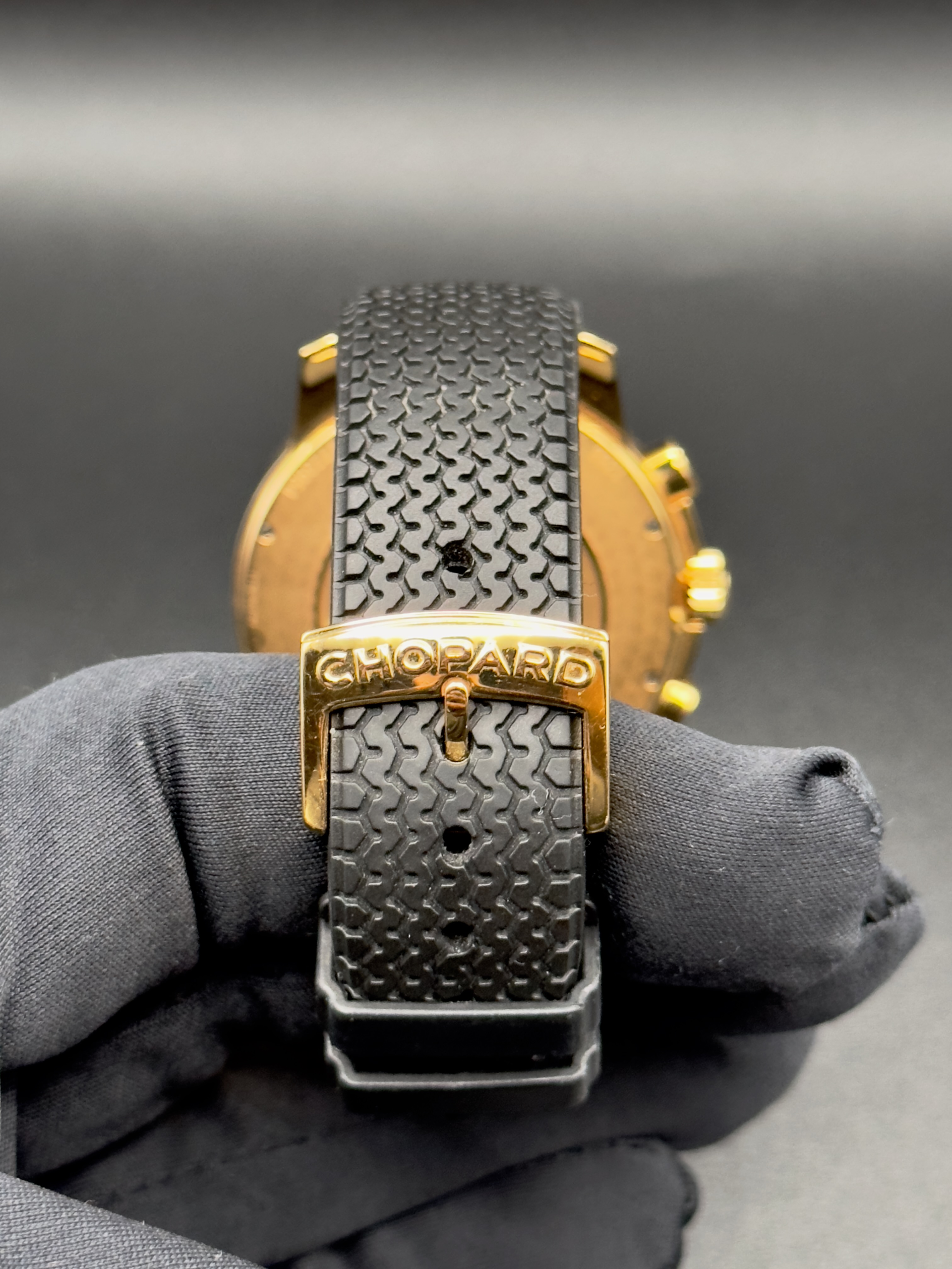 Chopard Mille Miglia 18kt Rose Gold GMT Chronograph 