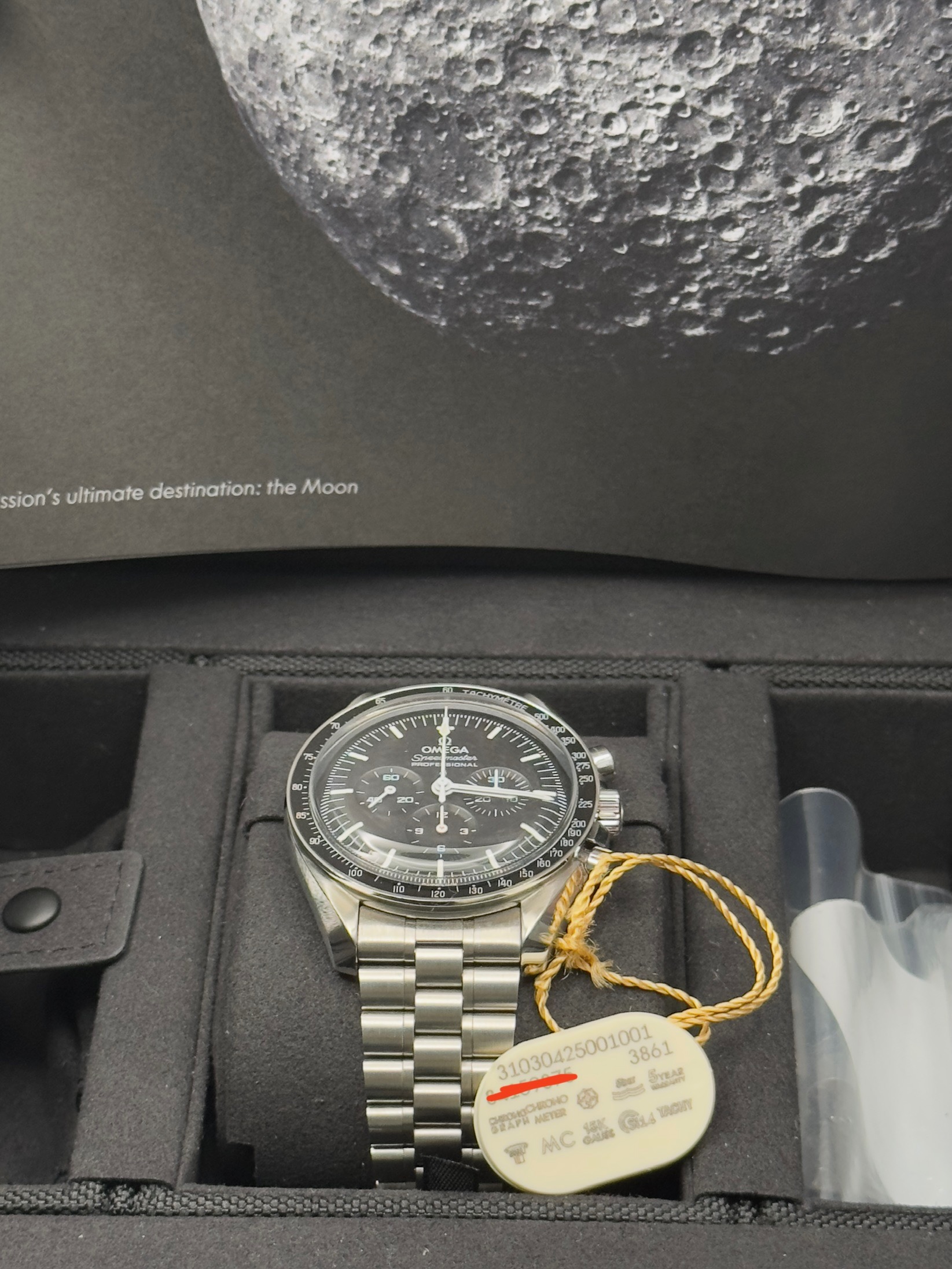 Omega Speedmaster Professional Moonwatch – Hesalite Crystal | Ref. 310.30.42.50.01.001