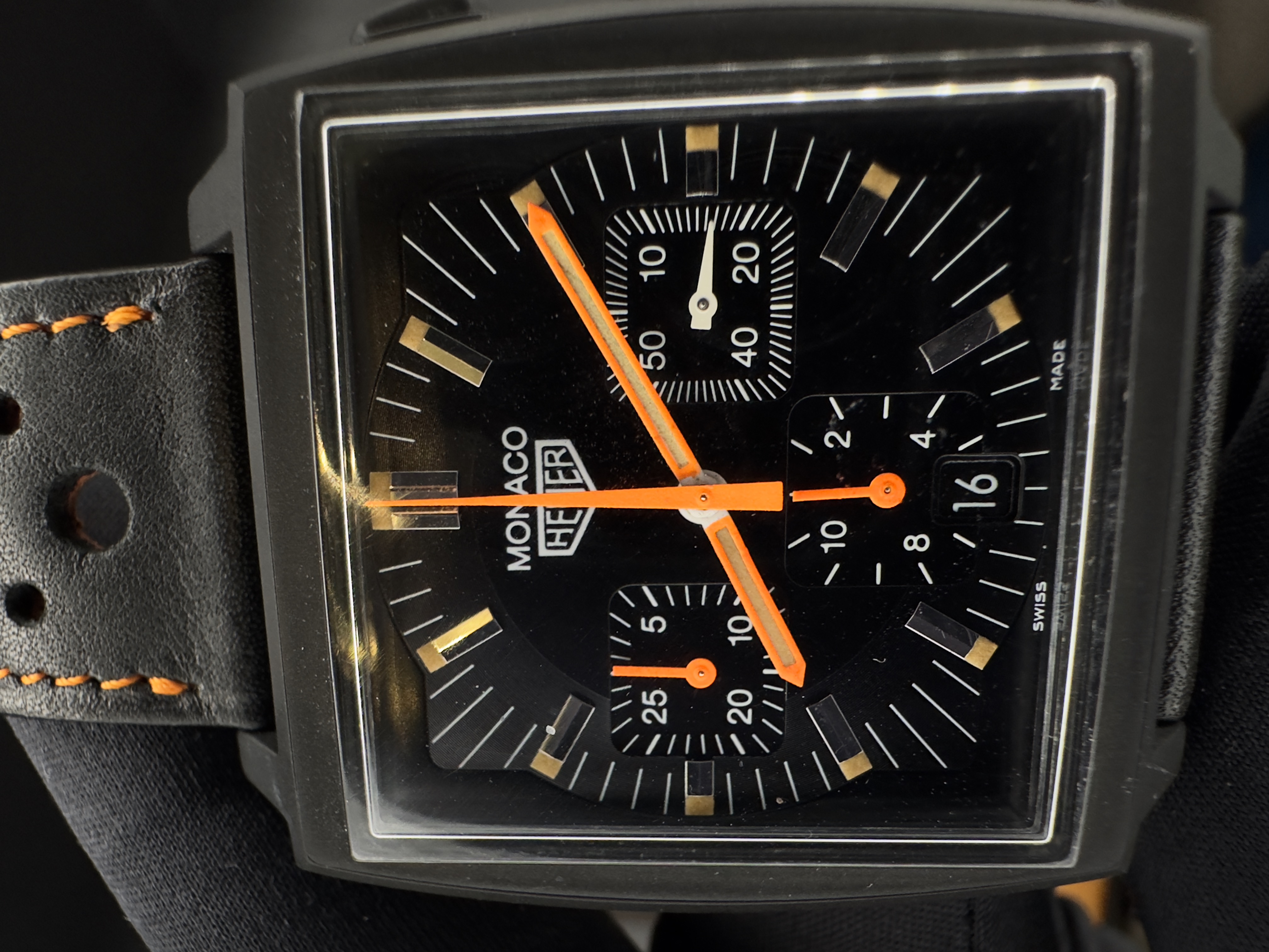 AC Signature Heuer Monaco CS2110 / MC09 – Tribute Re-Issue with Vintage Flair