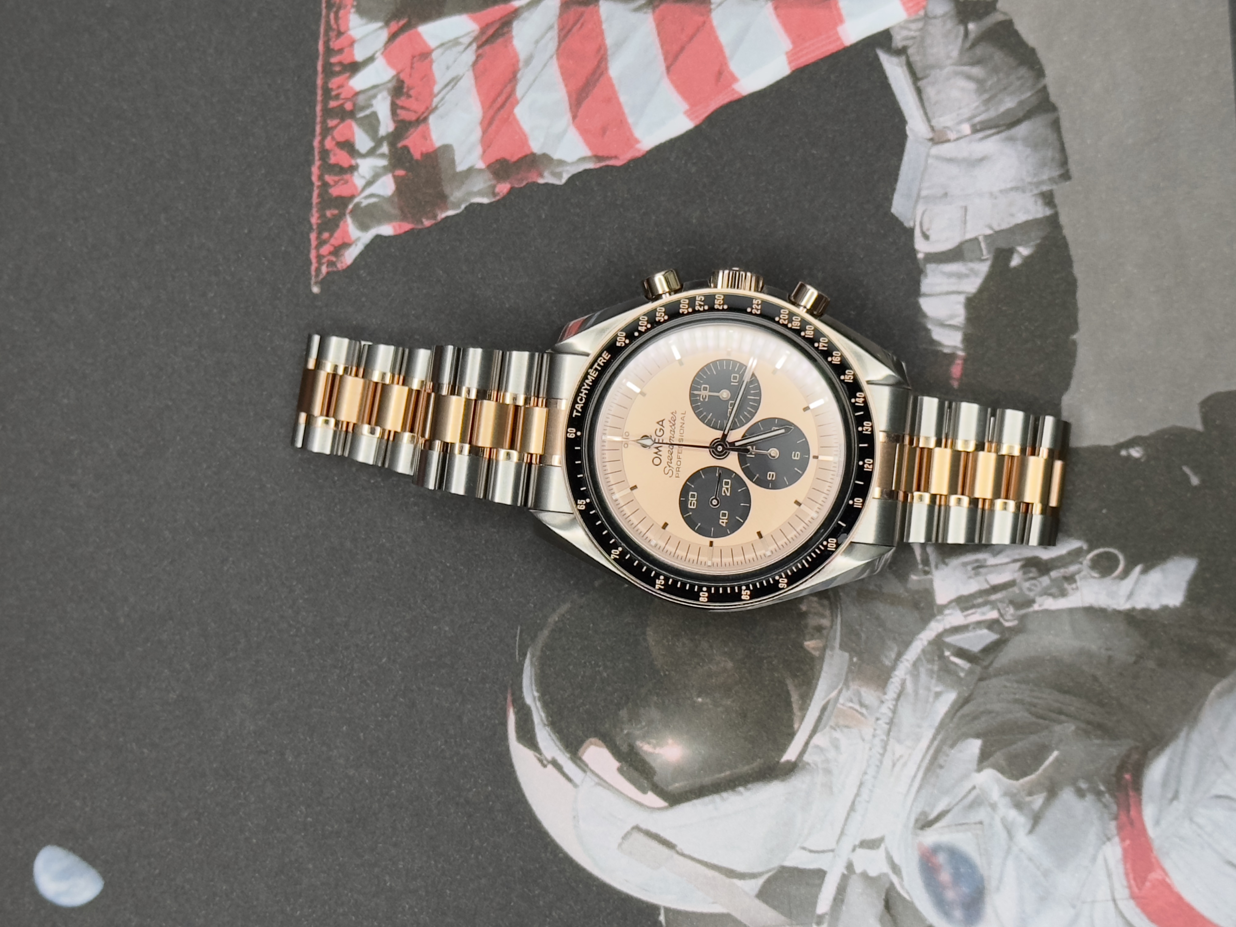 Omega Speedmaster Moonwatch Professional “Sedna (Rose) Gold” Two-Tone – 310.20.42.50.99.001