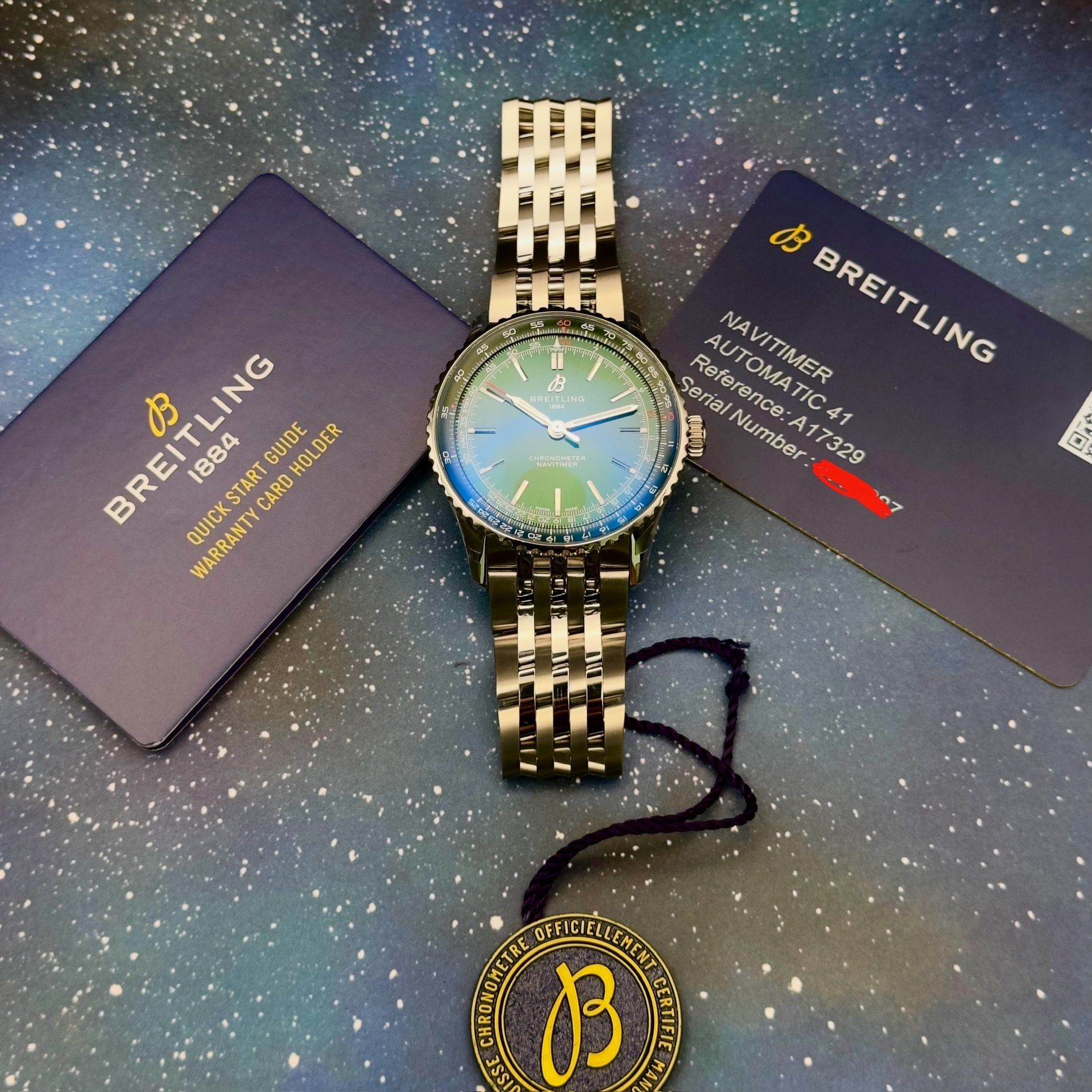 2025 Breitling Navitimer Green