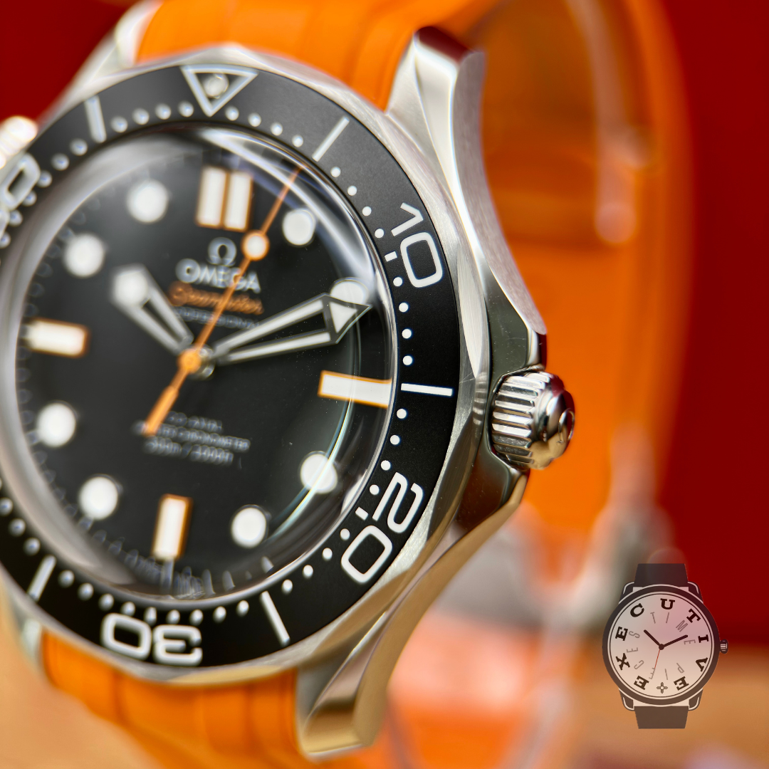 Omega Seamaster Diver 300M Black & Orange No-Date – Ref. 210.32.42.20.01.006