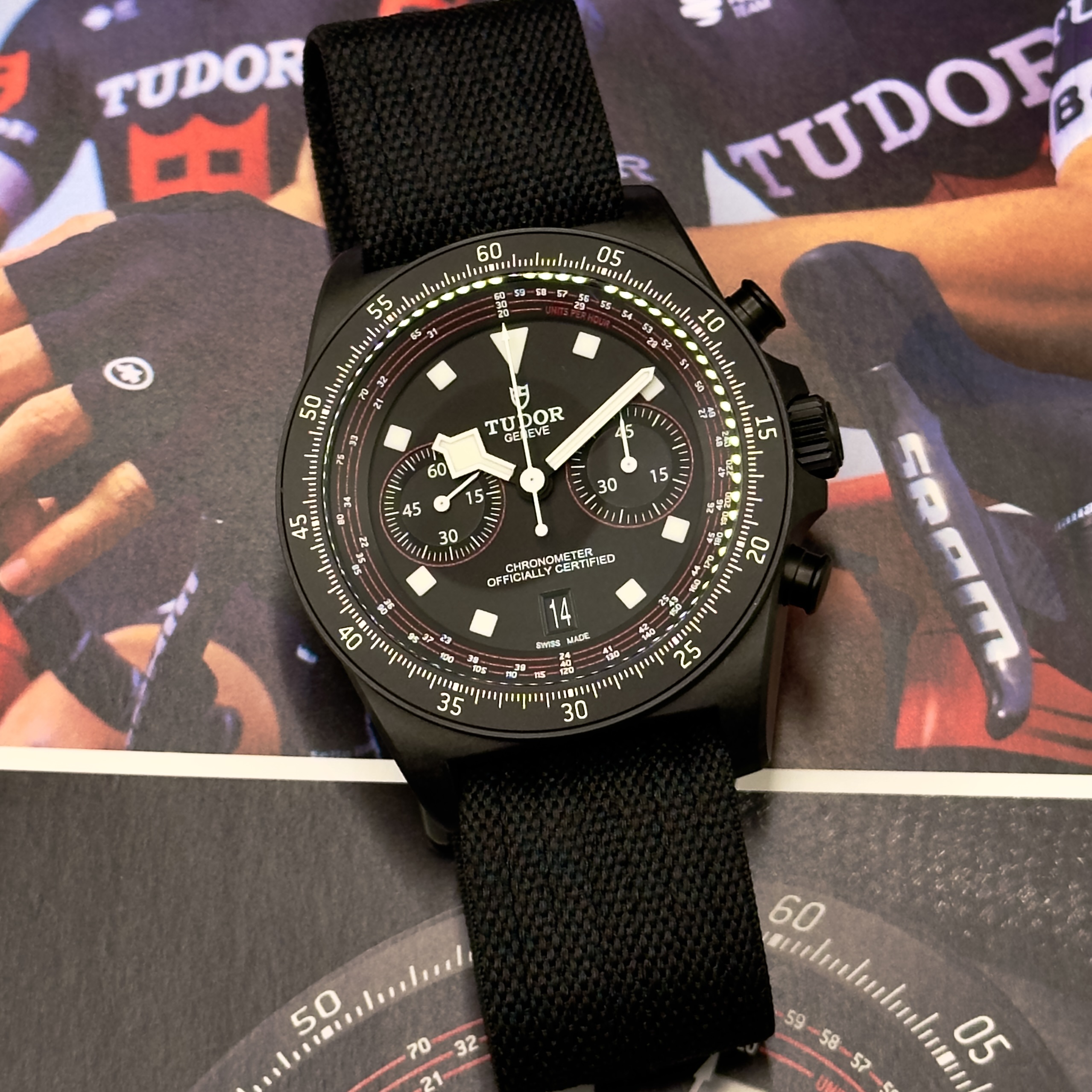 2024 Tudor Pelagos FXD Chrono “Cycling Edition” – Carbon Composite Case