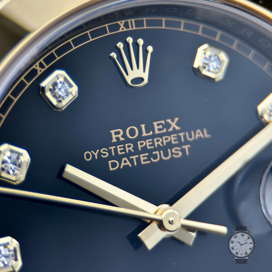 Rolex Datejust 41 Two-Tone Black Diamond Dial 